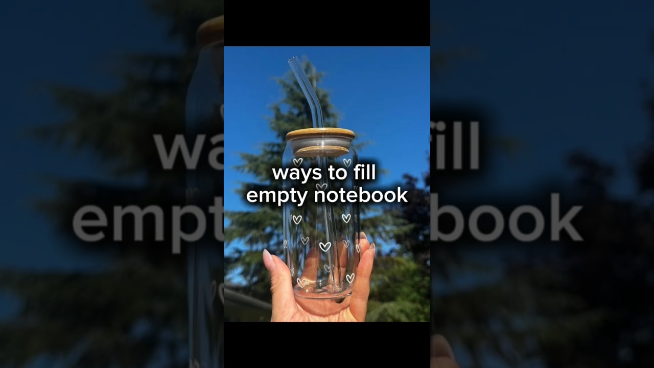 Ways to fill empty notebooks#editing  #aesthetic #ways #empty #diary #ideas #creativejournal