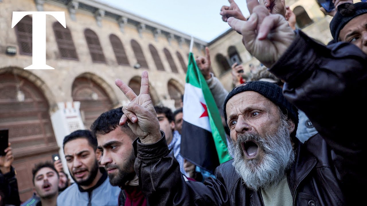 First Friday prayers in Damascus after fall of Assad