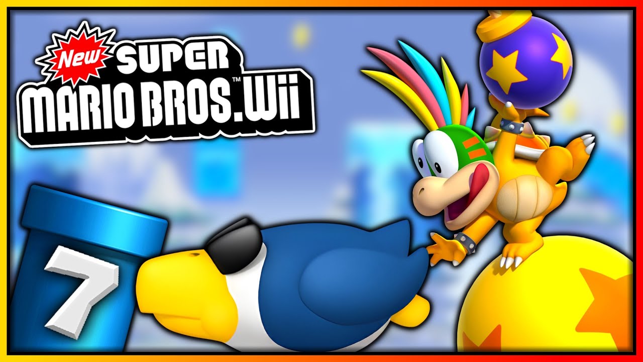 Roter Schalterpalast & Lemmys eisige Schlangenblock-Festung! 🍄 NEW SUPER MARIO BROS. WII [#07]