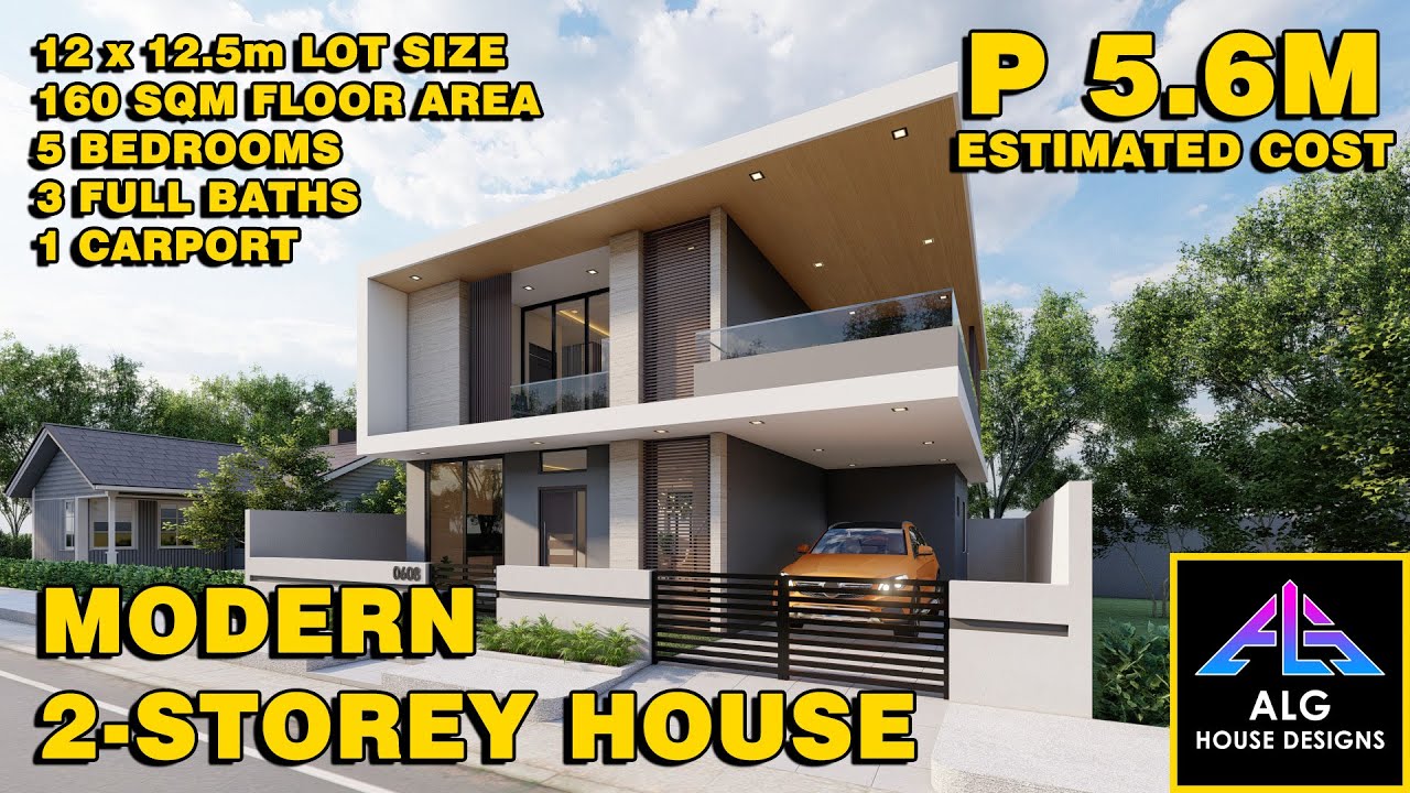 Big Family, Small Lot? This 5-Bedroom Modern House Solves It (₱5.6M, 2026) | ALG Designs