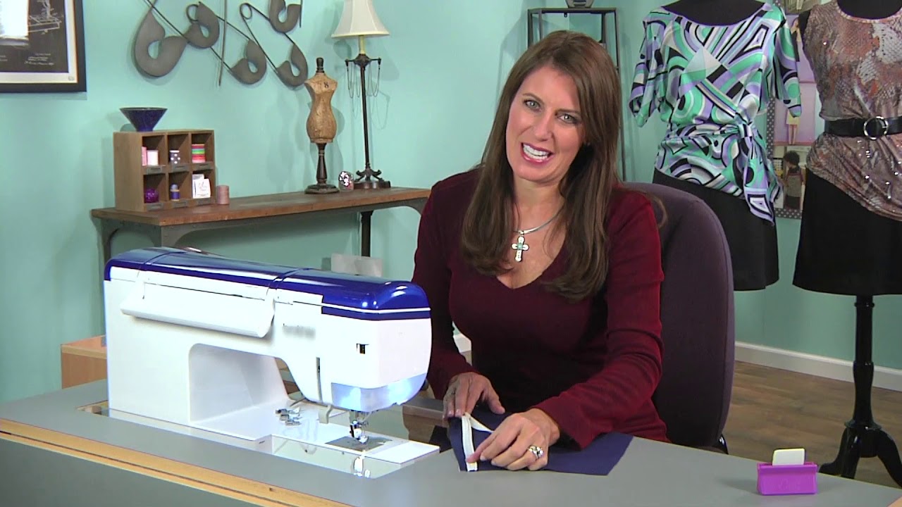 Learn how to sew a versatile knit skirt on It’s Sew Easy with Angela Wolf (1301-1)