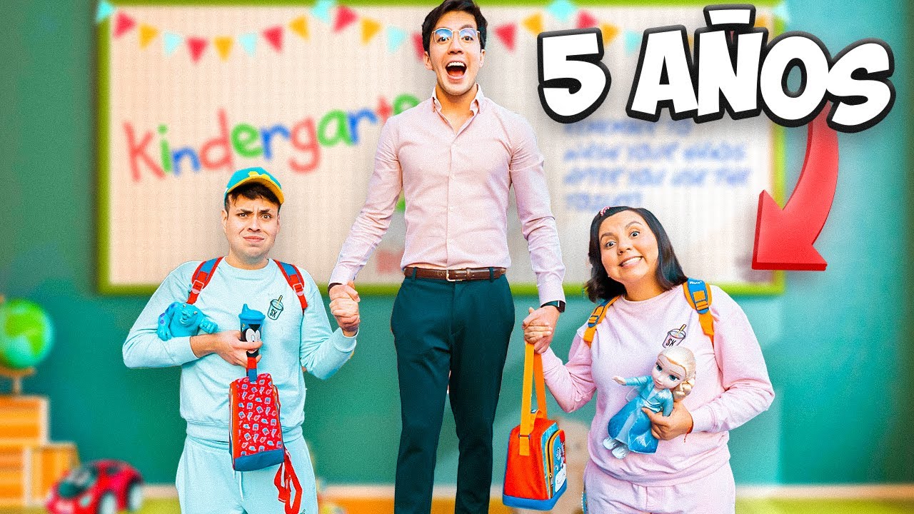 NOS CONVERTIMOS EN NI&Ntilde;OS DE 5 A&Ntilde;OS POR UN D&Iacute;A