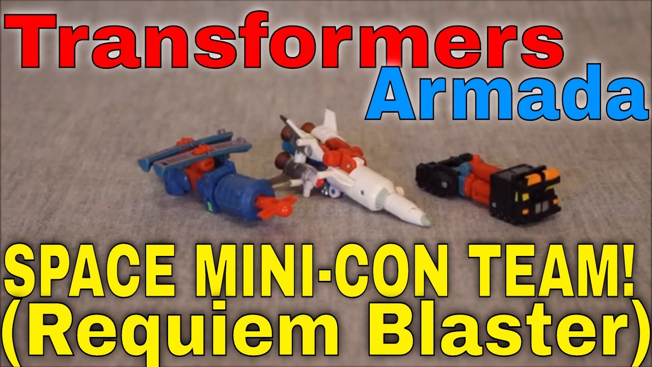 Transformers Armada Space Mini-Con Team (Requiem Blaster) - GotBot True Review NUMBER 755