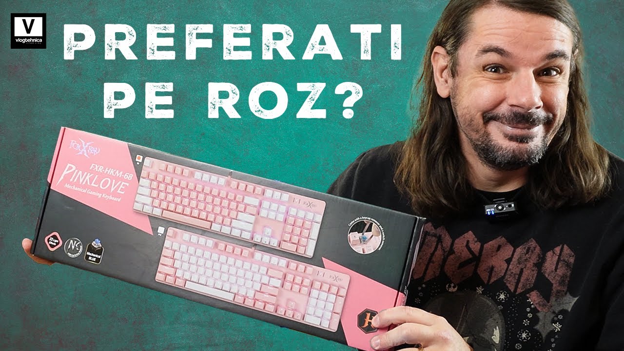 O tastatura destul de cinstita dar cu un mic secret - FoxXray Pinklove FXR-HKM-68