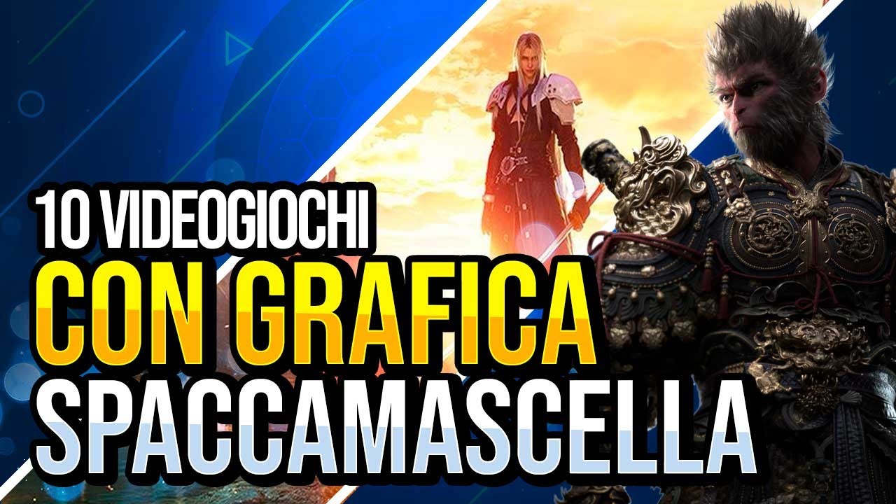10 VIDEOGIOCHI con una GRAFICA DEVASTANTE 🚨