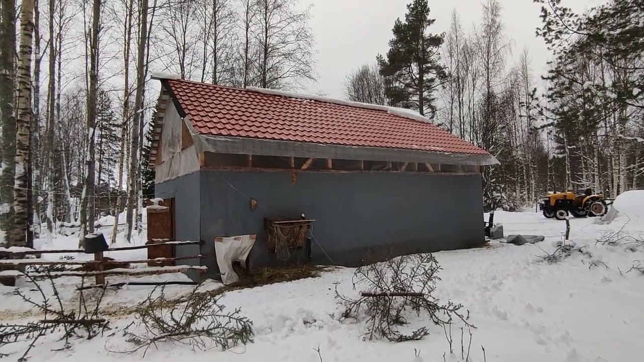 Снег на скатных и плоских кровлях