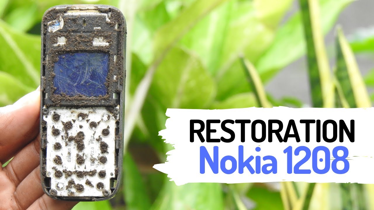 Restoration Nokia 1208 old | Very Dirty Body