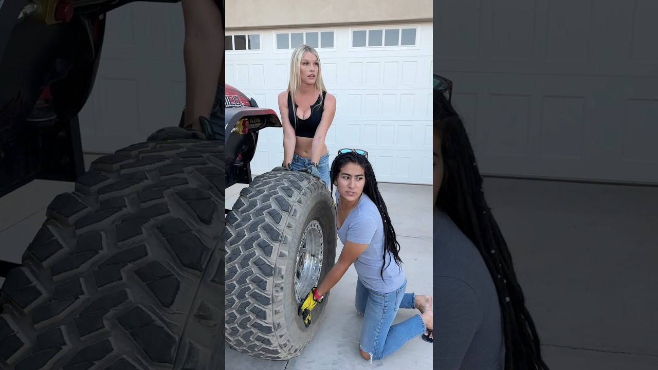Learning to rotate tires!
