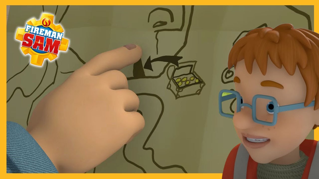 Norman's trail for the treasure! 🔥 New Fireman Sam Videos
