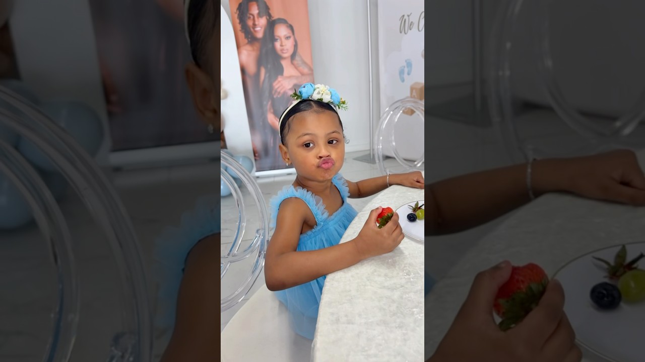 Come with me to my baby shower + NAME REVEAL 🥹 (full video on my channel)