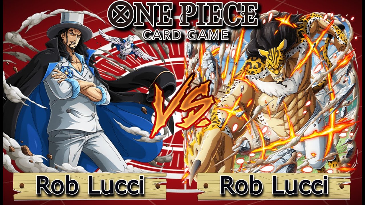 Rob Lucci(B) VS Rob Lucci(B) || Round 2 || OP07 Locals || One Piece TCG