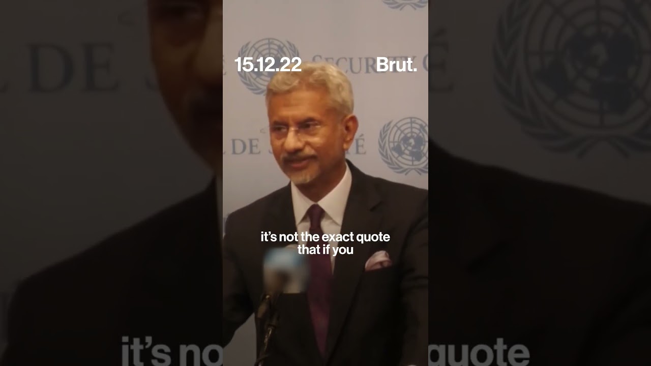 Clean up your act, Jaishankar tells Pakistan
