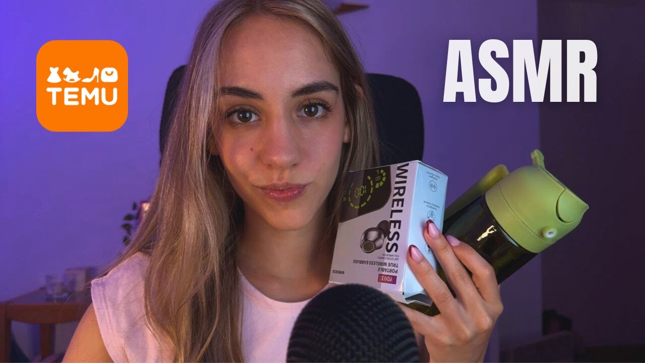 ASMR TEMU HAUL 🧡