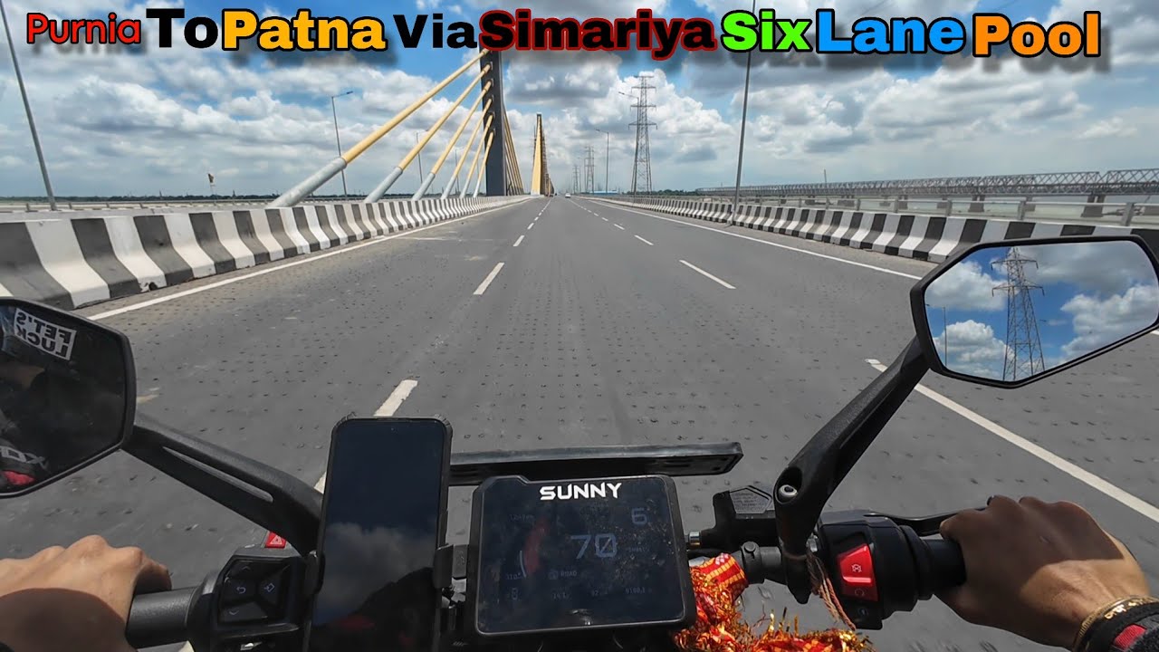 Purnia to Patna Bike Ride via Simariya Six Lane Bridge | Bihar Road Trip