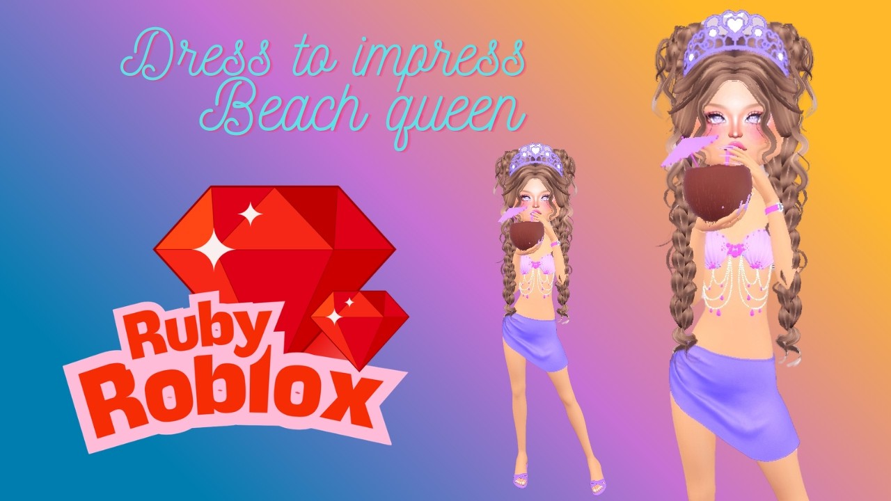 Dress to impress beach queen idea. #roblox #robloxshorts #robloxedit #dresstoimpress