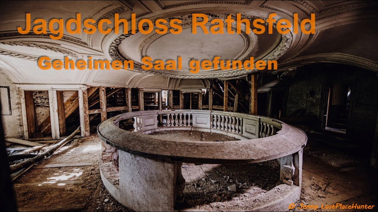 Jagdschloss Rathsfeld. Geheimen Saal gefunden!!