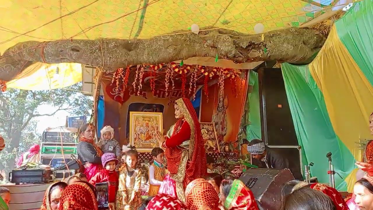 भोले के भजन में सुंदर नृत्य 🙏❤️।। भागवत कथा 