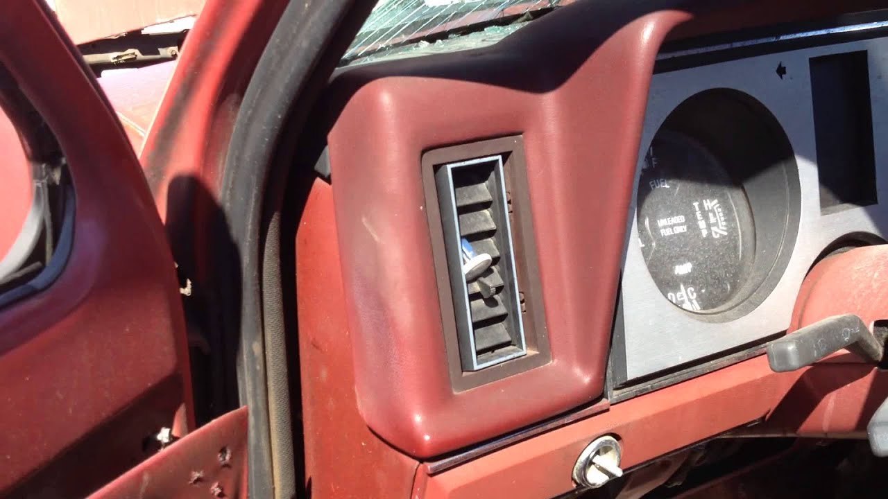 1987 Ford Ranger/Bronco II Instrument Cluster Removal - Part 1