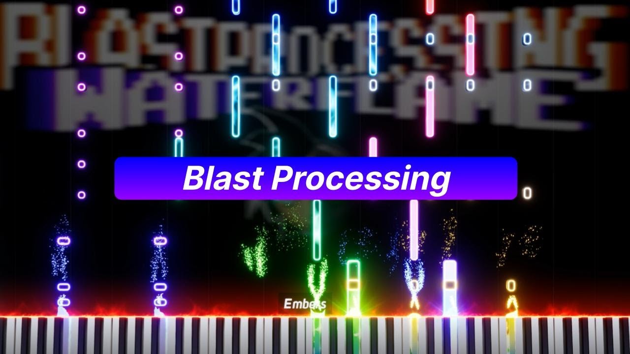 Waterflame - Blast Processing (Piano Cover)