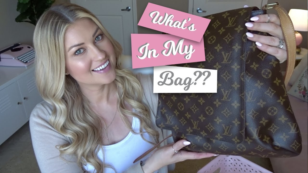 WHAT'S IN MY BAG! LOUIS VUITTON MESSENGER BAG - WIMB LV