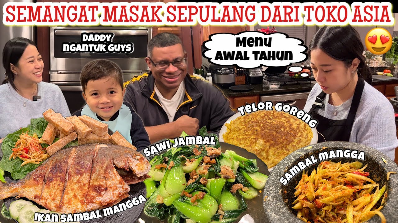 PULANG BELANJA LANGSUNG MASAK MAKAN MALAM BUAT SUAMI DAN ANAK| MENU SPECIAL BUAT NAMBAH TERUS