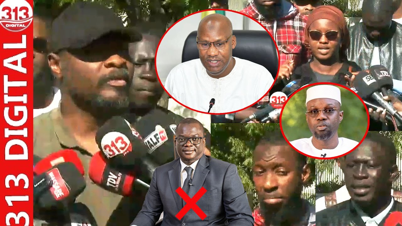 &laquo;Sonko sou n&eacute;kone pr&eacute;sident...&raquo; Guy Marius Sagna et cie d&eacute;barquent chez le ministre de la sant&eacute; Ibra