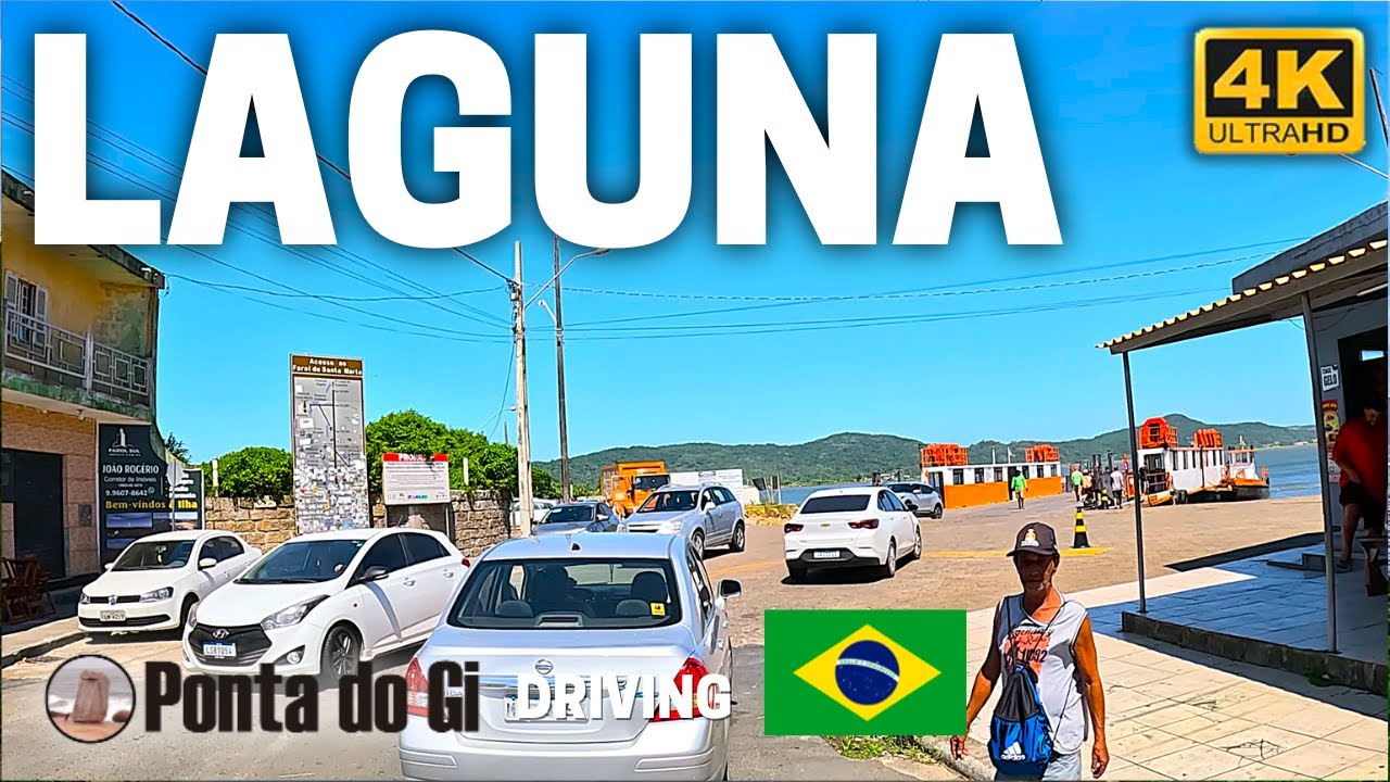 CAMINO DE LAGUNA a PONTA DA BARRA x balsa SANTA CATARINA -PLAYAS de la COSTA ATLANTICA SUR de BRASIL