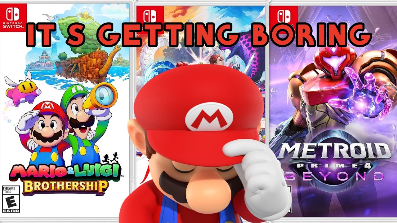 Nintendo Games Are Getting Worse