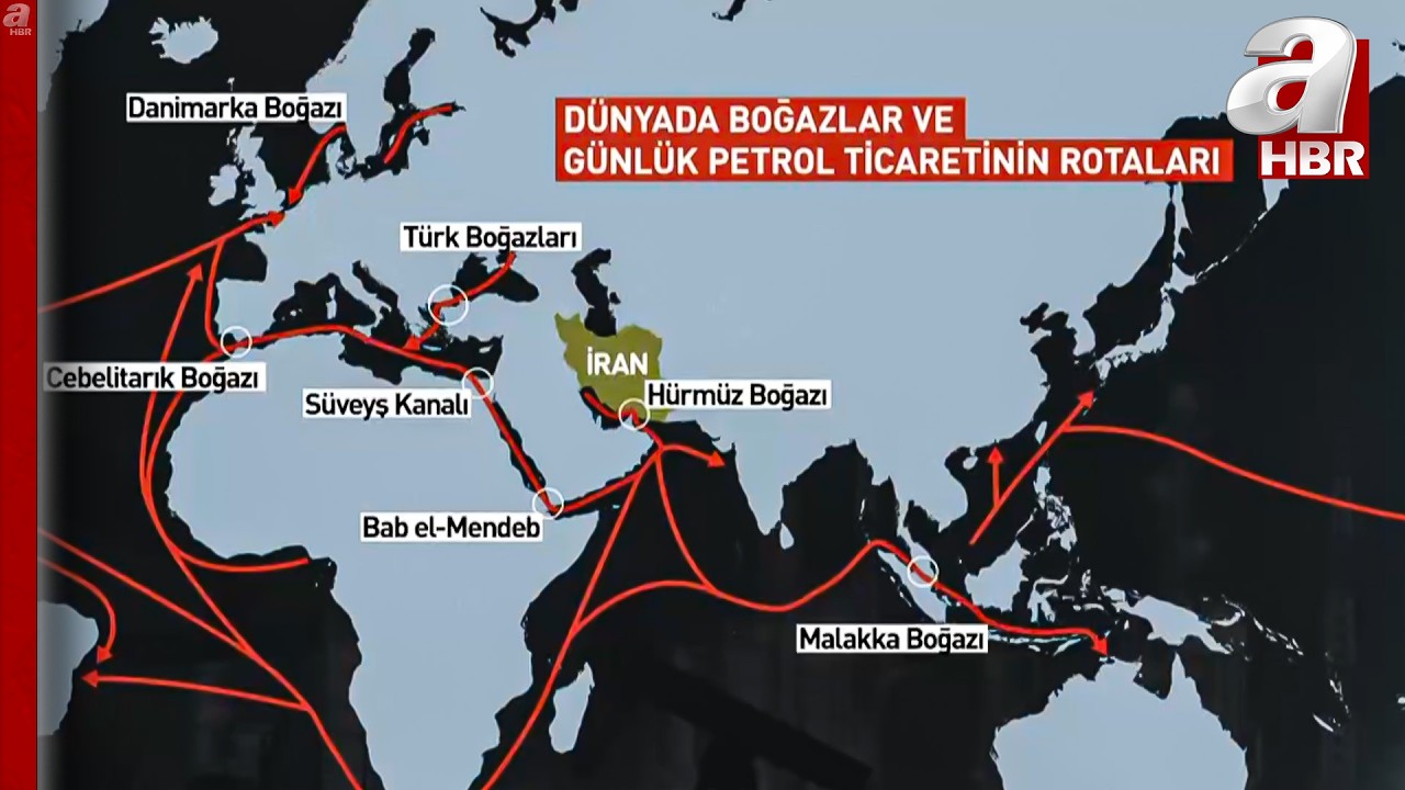 Hürmüz'de Dünya Ticaretine 