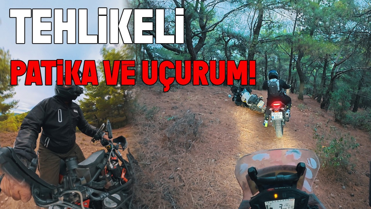 Dönüşü Olmayan Yol! 😱 İzmir Dağlarında Enduro
