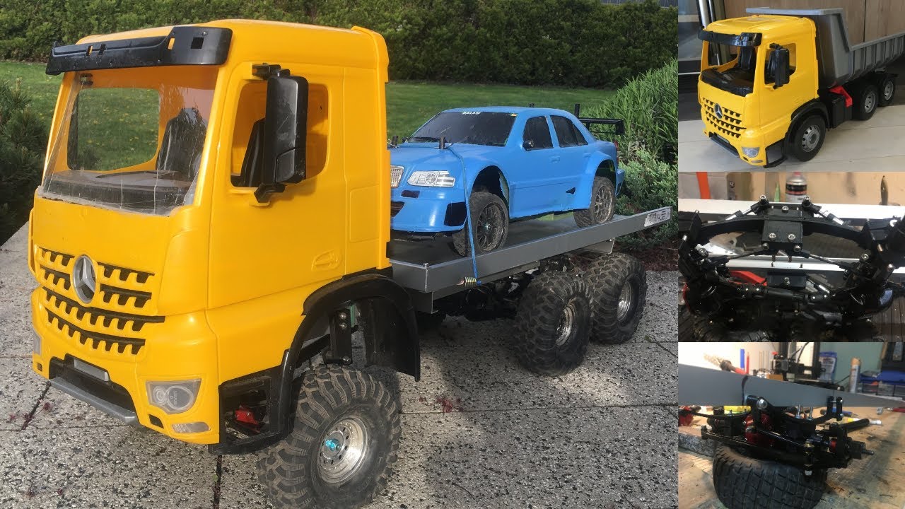 Budowa ciężarówki 1/10 Rc/Mercedes-Benz Arocs