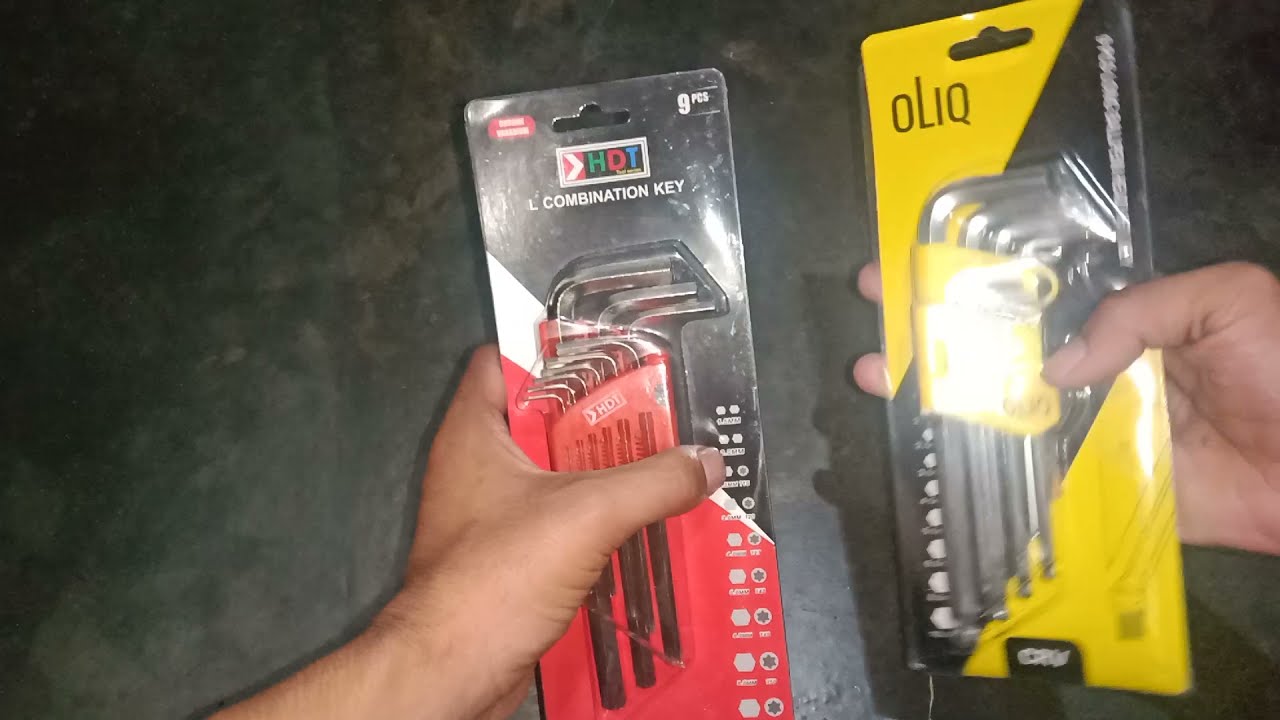 Review kunci L HTD VS kunci L OLIQ
