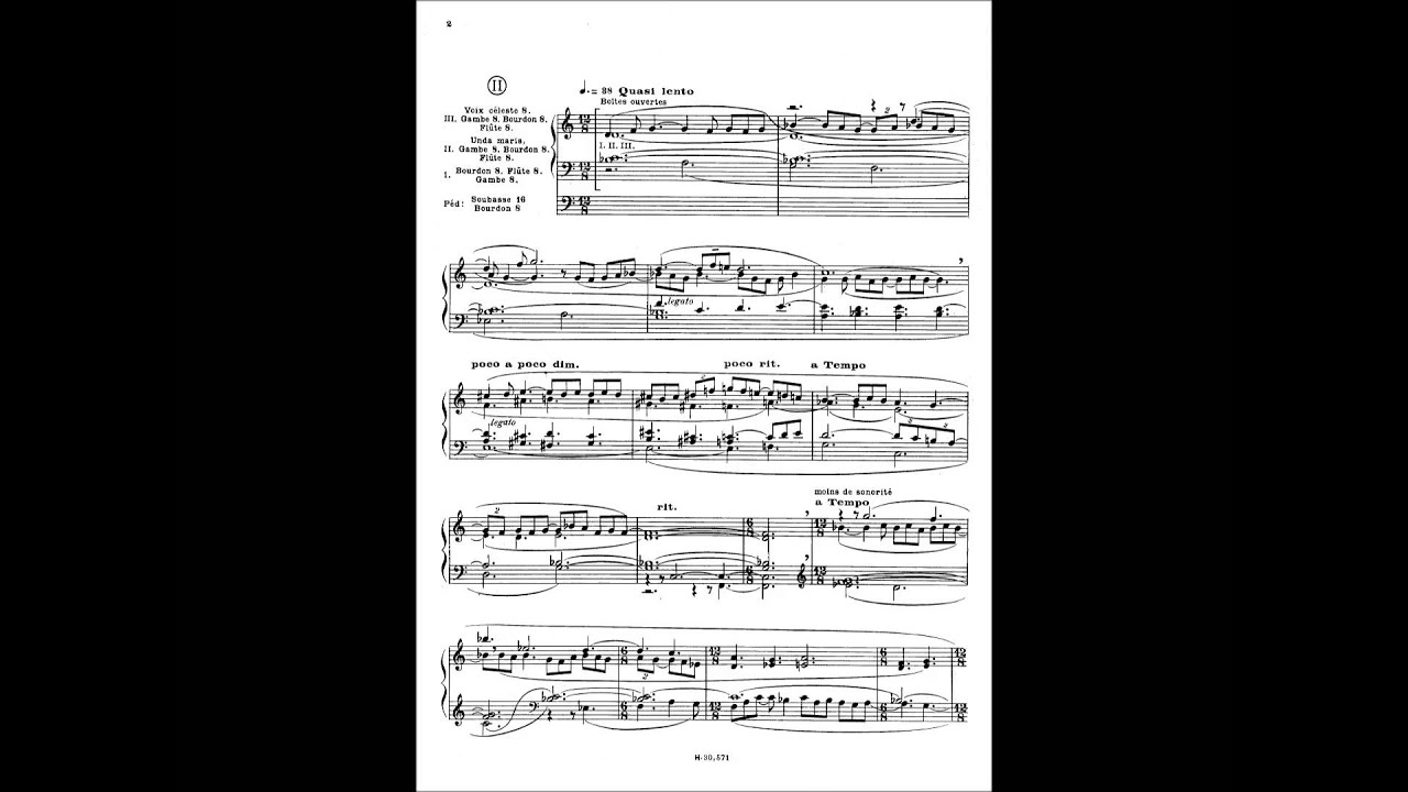 Charles Tournemire - Quasi lento