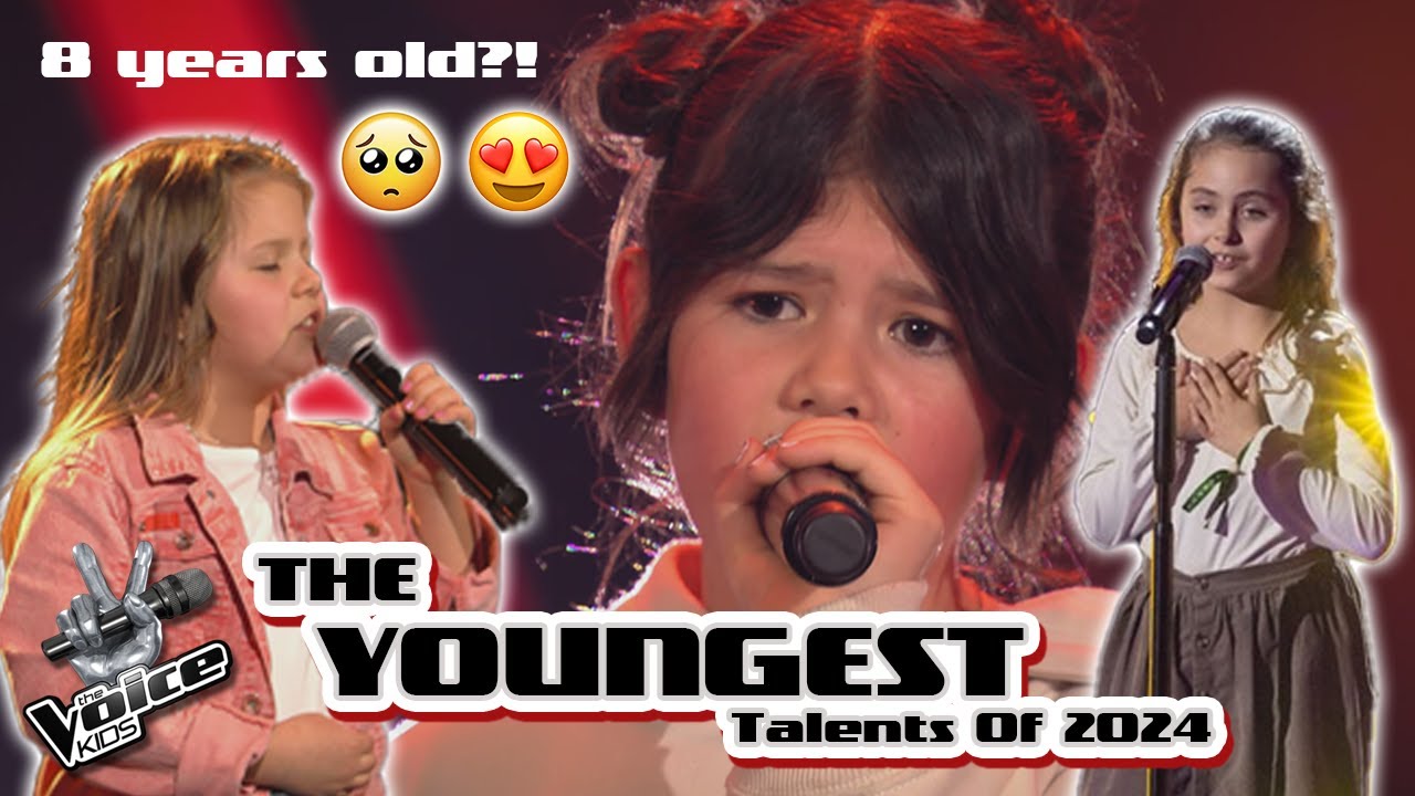 The YOUNGEST and CUTEST Talents Of The Voice Kids 2024! 😍🥺 | The Voice Kids