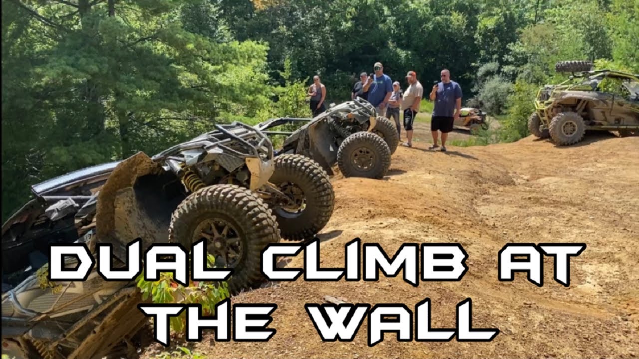 Dual Climb at the WALL and some Black Double Black Pocahontas Trails