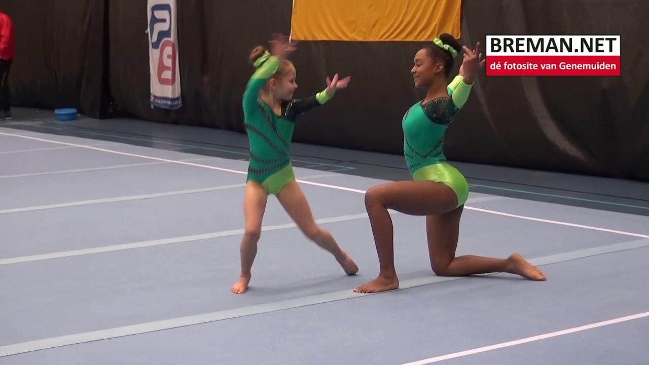17-02-2018 KNGU 3e plaatsingwedstrijden D/C nico Acro in Genemuiden