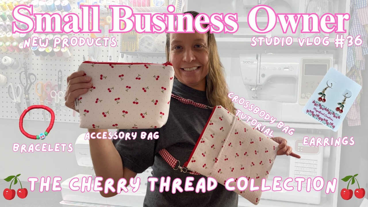🍒 I made crossbody bag from scratch | New handmade products: Crossbody Bags, Totes & Accessories