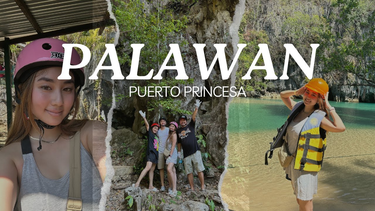 Palawan 2024 DAY 1 Puerto Princesa: underground river + ugong cave + expenses [VLOG] - Kara Ysabella