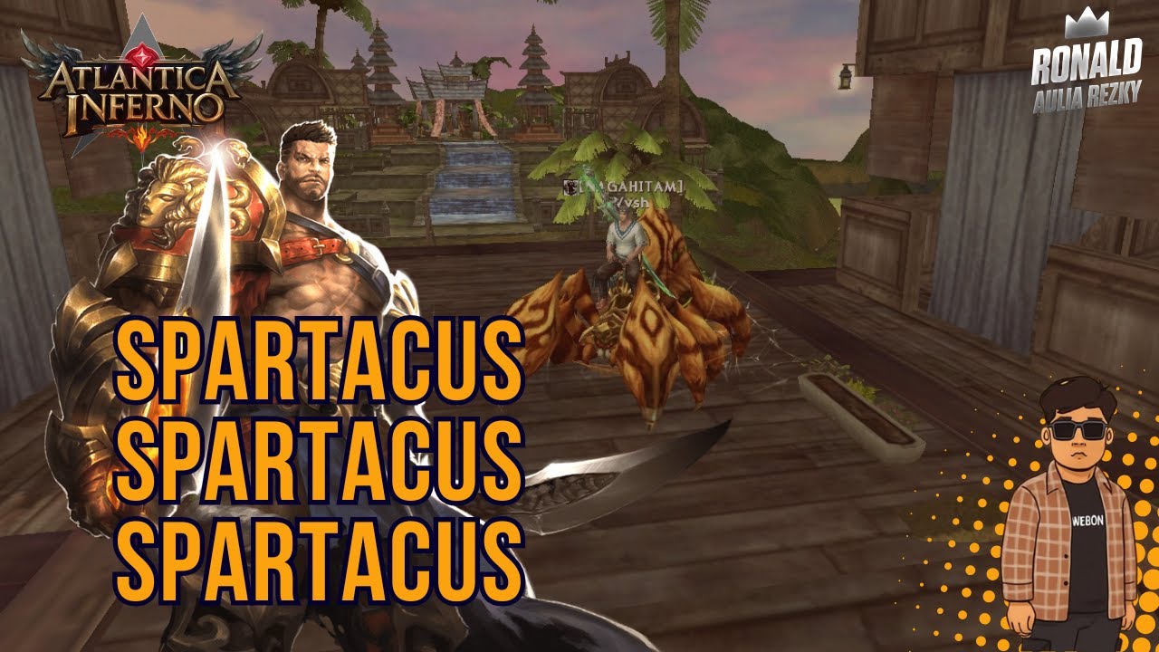 Spartacus! live bentar aja #atlanticarebirthindonesia #Vysh