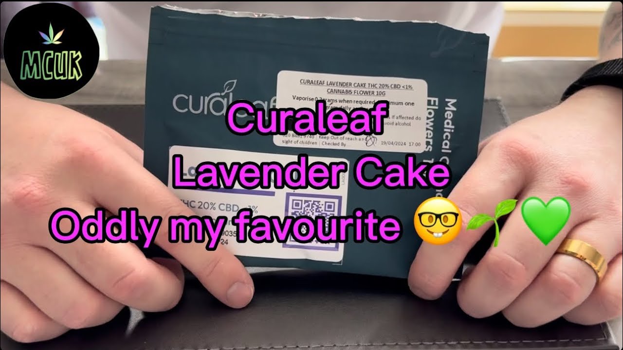 Торт с лавандой Curaleaf T20 (Я в таком же шоке, как и вы)