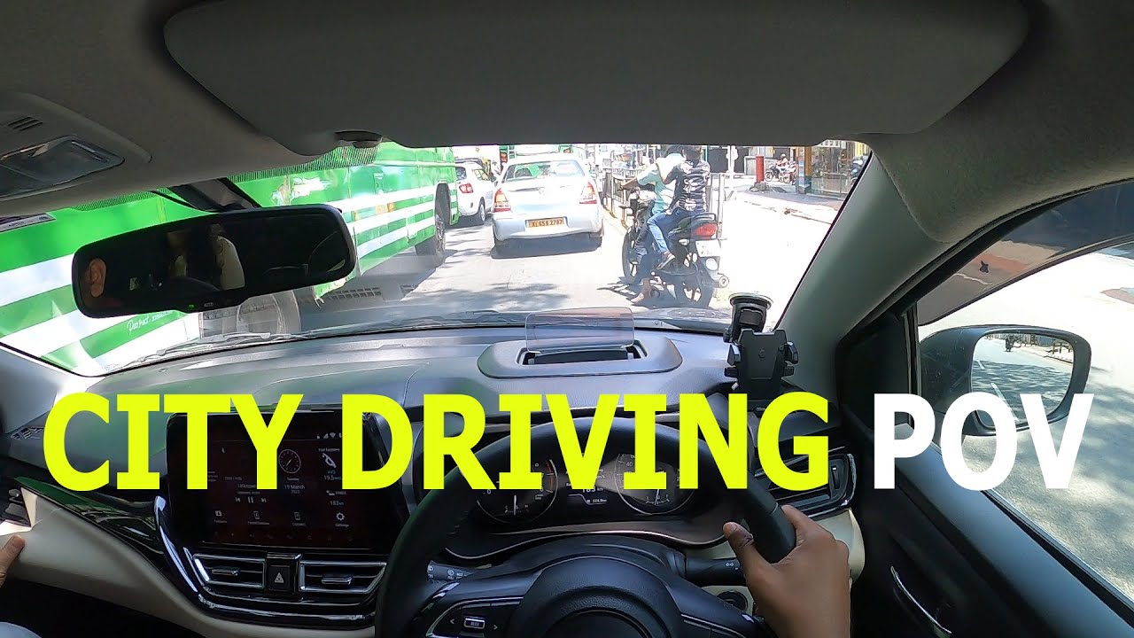City drive | POV | Toyota Glanza