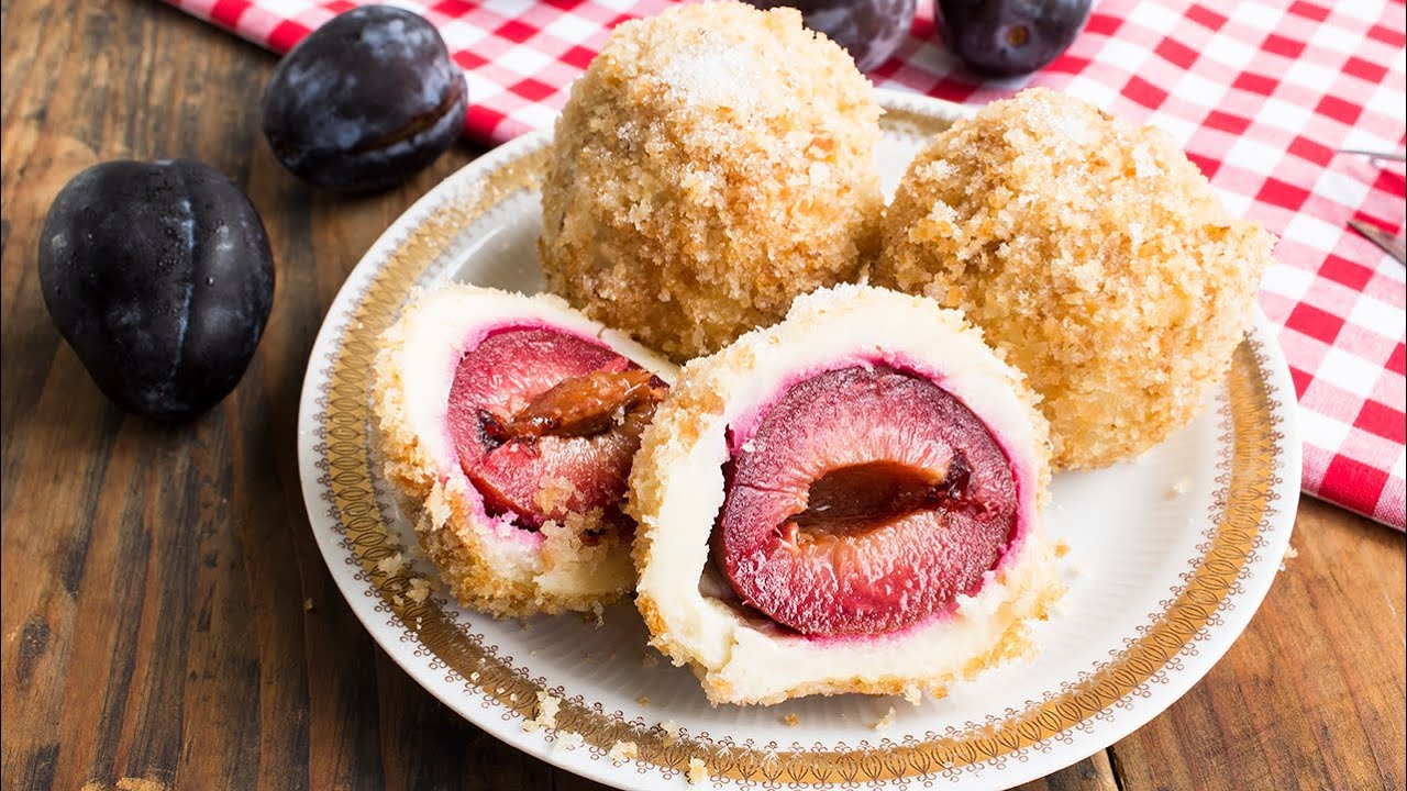 The Tastiest Dessert Ever! Plum Dumplings in 10 Minutes, No Oven Required