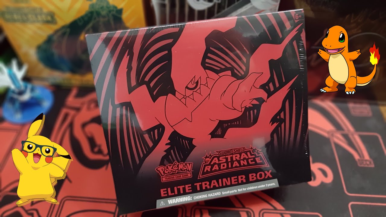 Pokemon TCG Astral Radiance Elite Trainer BOX (Opening kart PL)