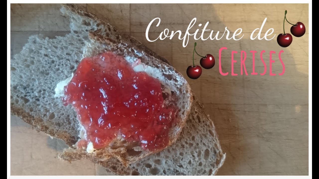 Recette de confiture de cerises Maison
