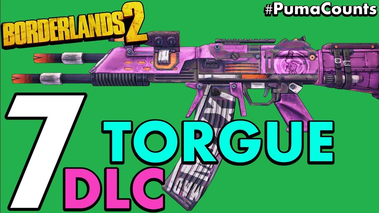 7 лучших пушек и оружия из кампании «Бойня мистера Торрга» для Borderlands 2 #PumaCounts
