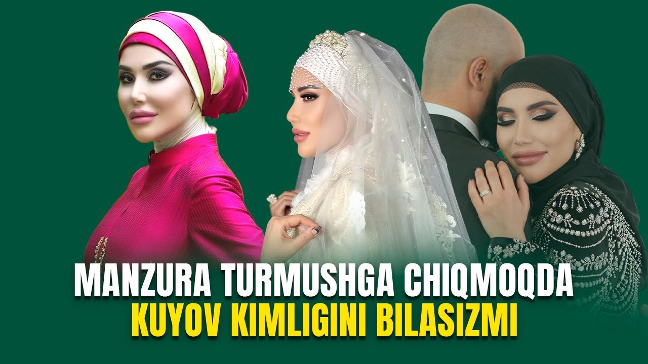 Xonanda Manzura turmushga chiqmoqda kuyov kimligini bilasizmi