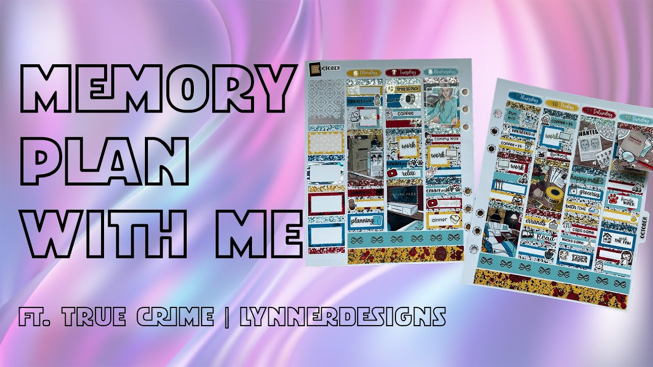 Memory Plan With Me | True Crime (LynnerDesigns)