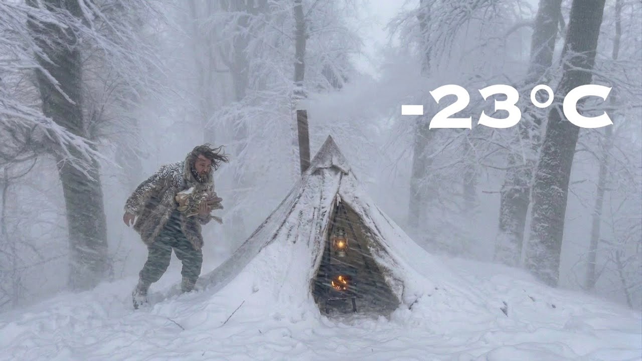 Can I Survive 2 Days in a Hot Tent at -23&deg;C?  Trapped in a Deadly Blizzard