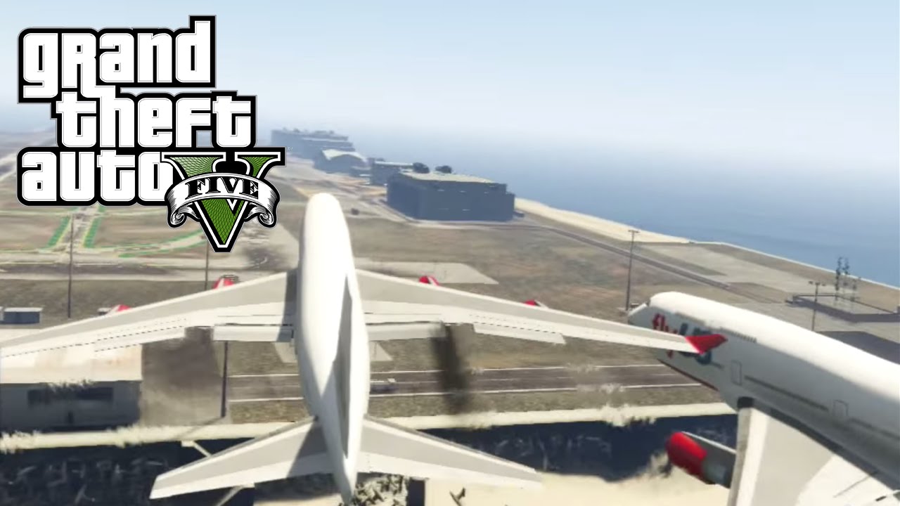Emergency Landing Gone Super Wrong  GTA 5