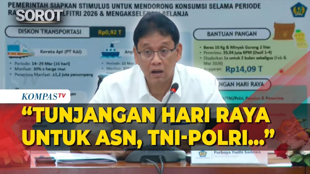 Menkeu Purbaya Bicara THR Bagi ASN, TNI-Polri hingga Pensiunan: Total Capai Rp55 Triliun